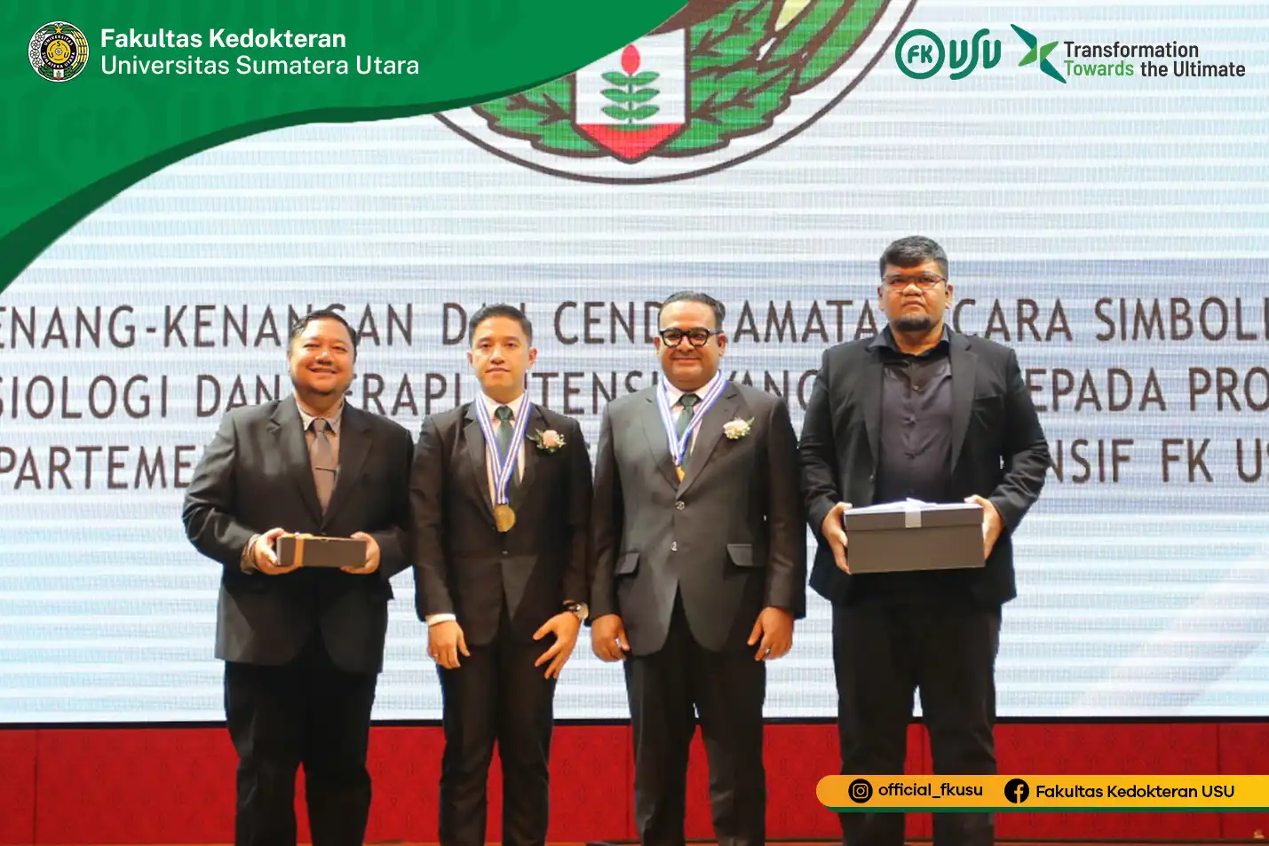 Prodi Anestesiologi & Terapi Intensif Memberikan Tanda Keahlian kepada 10 Dokter Spesialis dan Pengenalan PPDS Baru